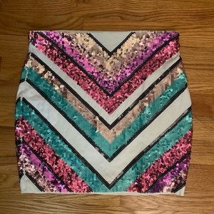 Sequin Skirt